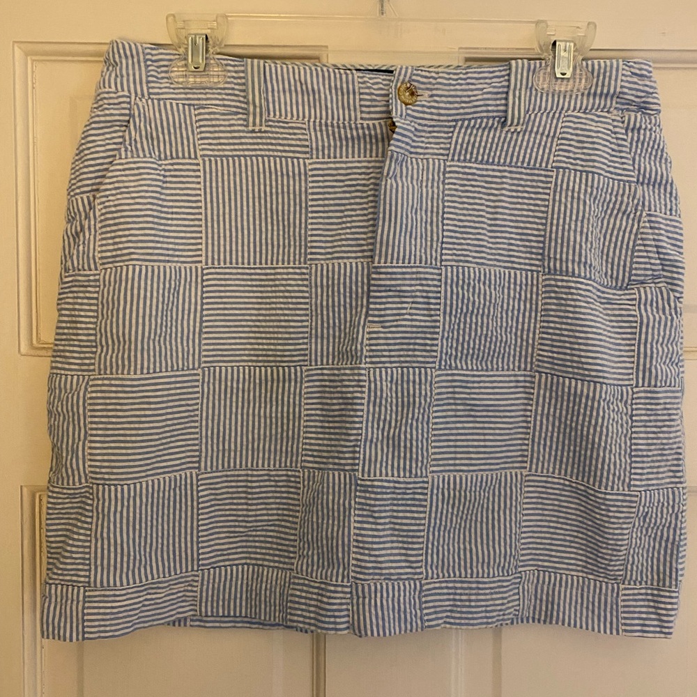 Cape madras skirt